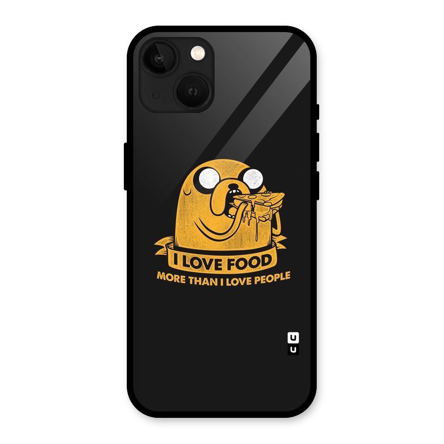 Love Food Glass Back Case for iPhone 13