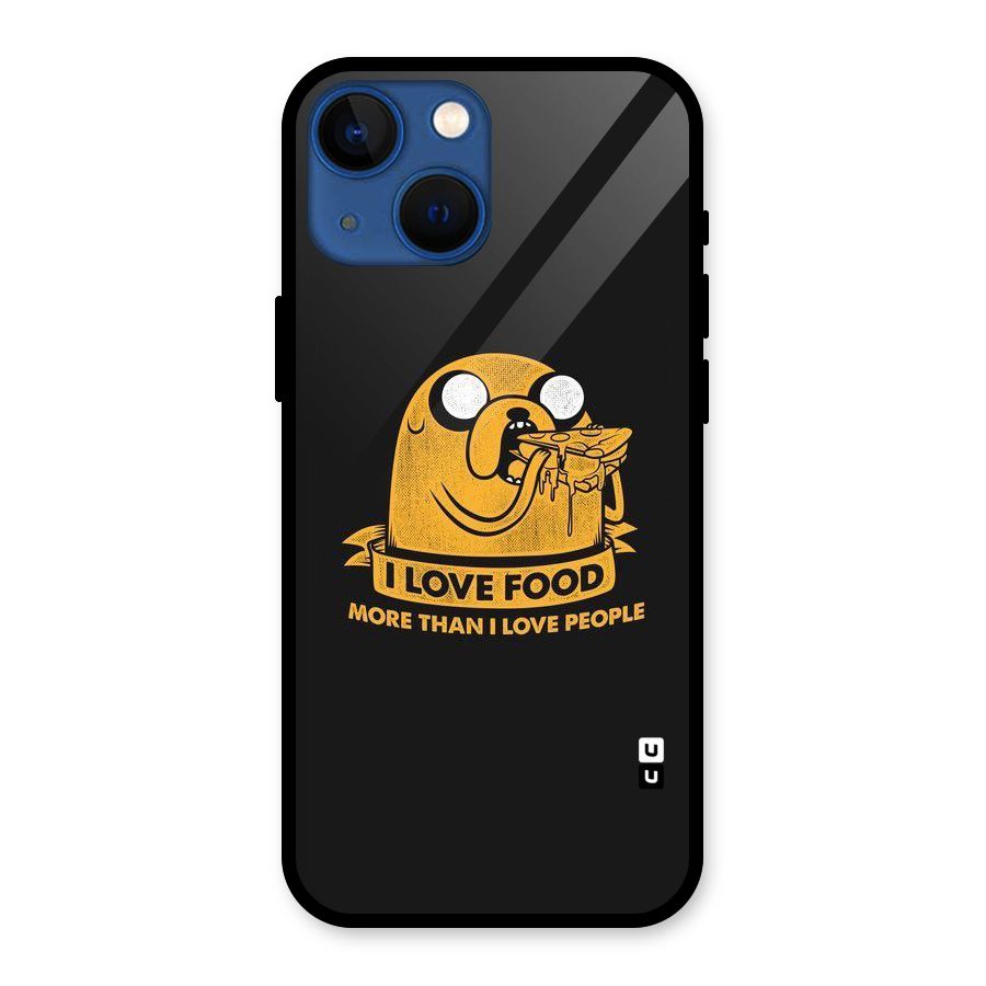 Love Food Glass Back Case for iPhone 13 Mini
