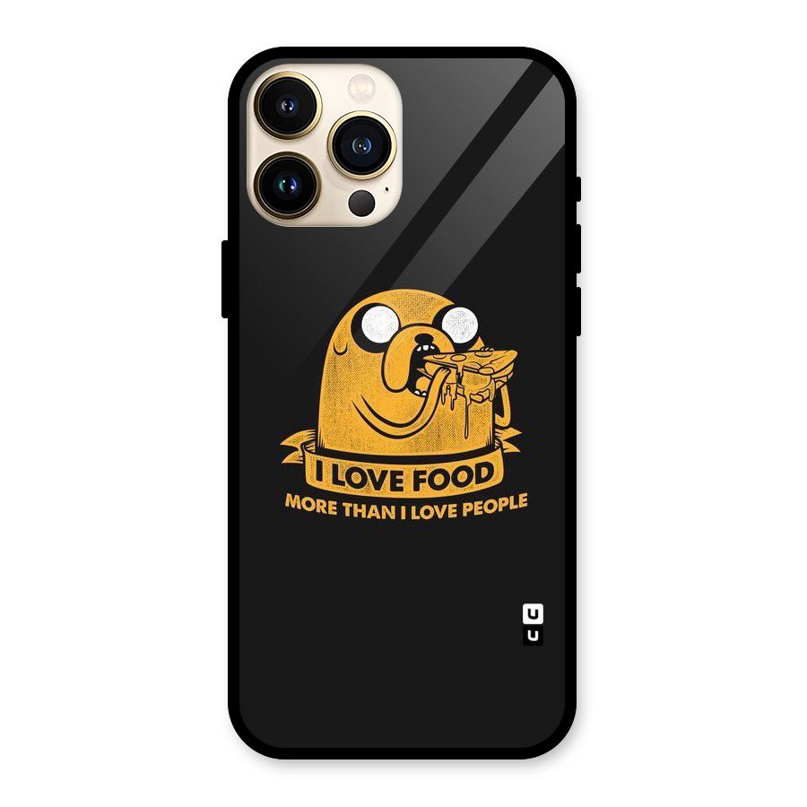 Love Food Glass Back Case for iPhone 13 Pro Max