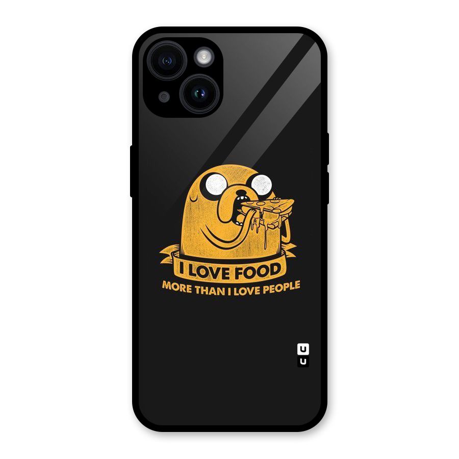Love Food Glass Back Case for iPhone 14