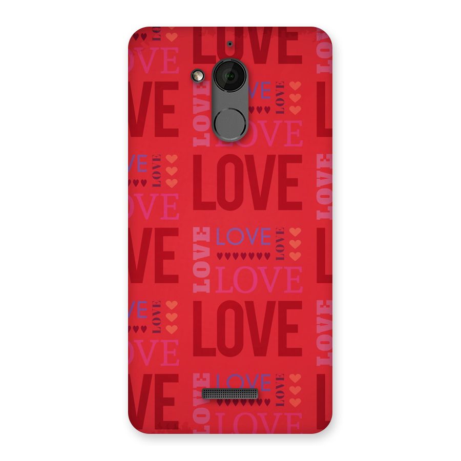 Love Pattern Back Case for Coolpad Note 5