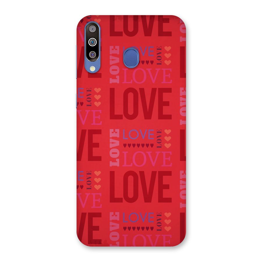 Love Pattern Back Case for Galaxy M30