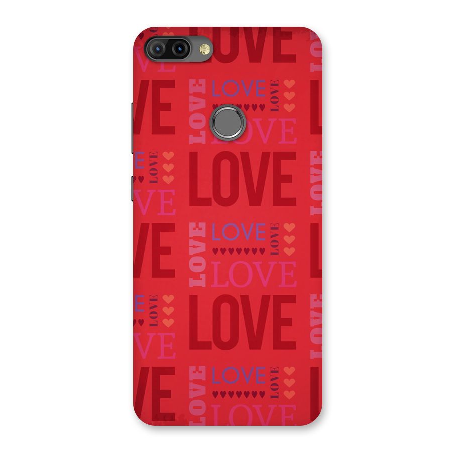 Love Pattern Back Case for Infinix Hot 6 Pro
