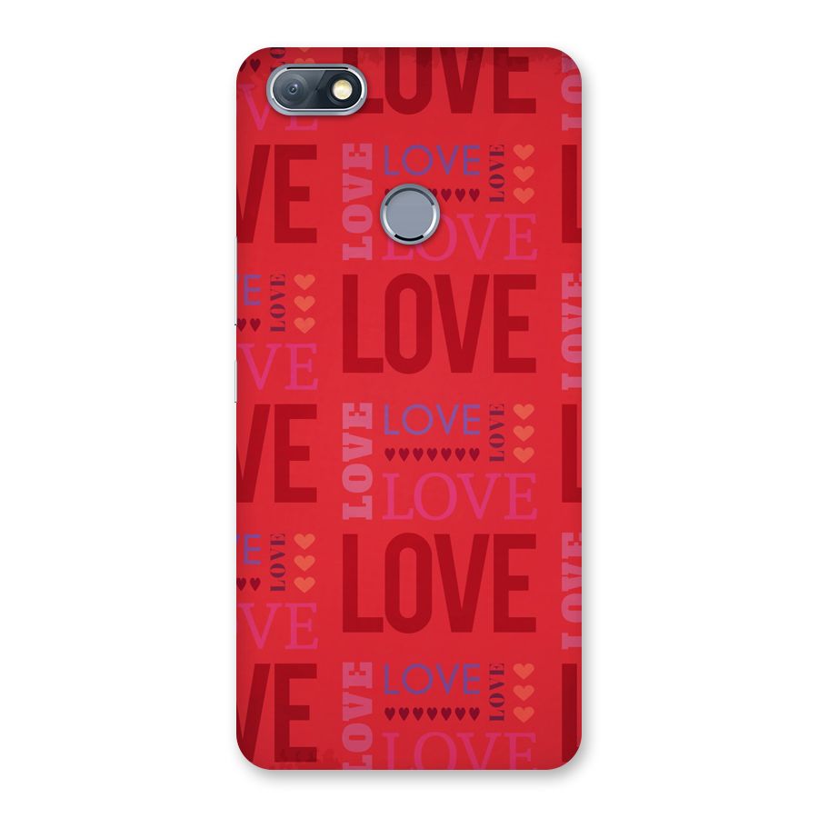 Love Pattern Back Case for Infinix Note 5