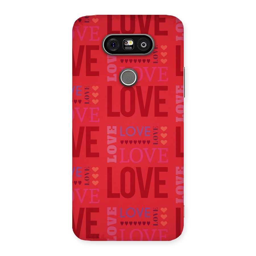 Love Pattern Back Case for LG G5