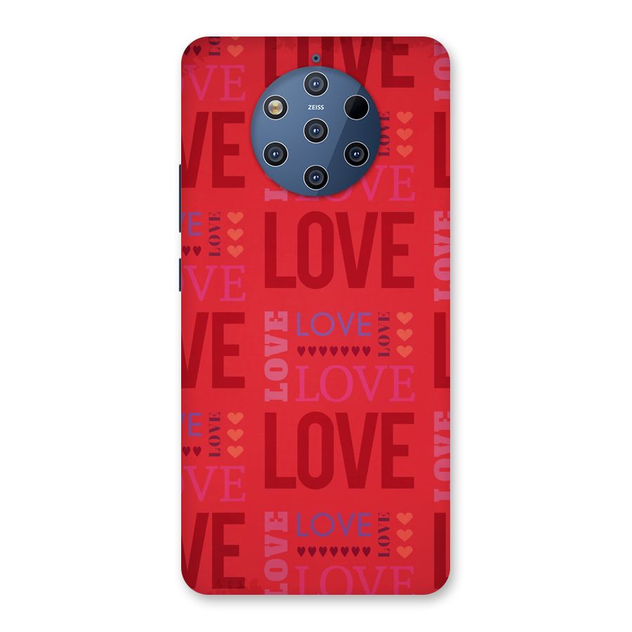 Love Pattern Back Case for Nokia 9 PureView