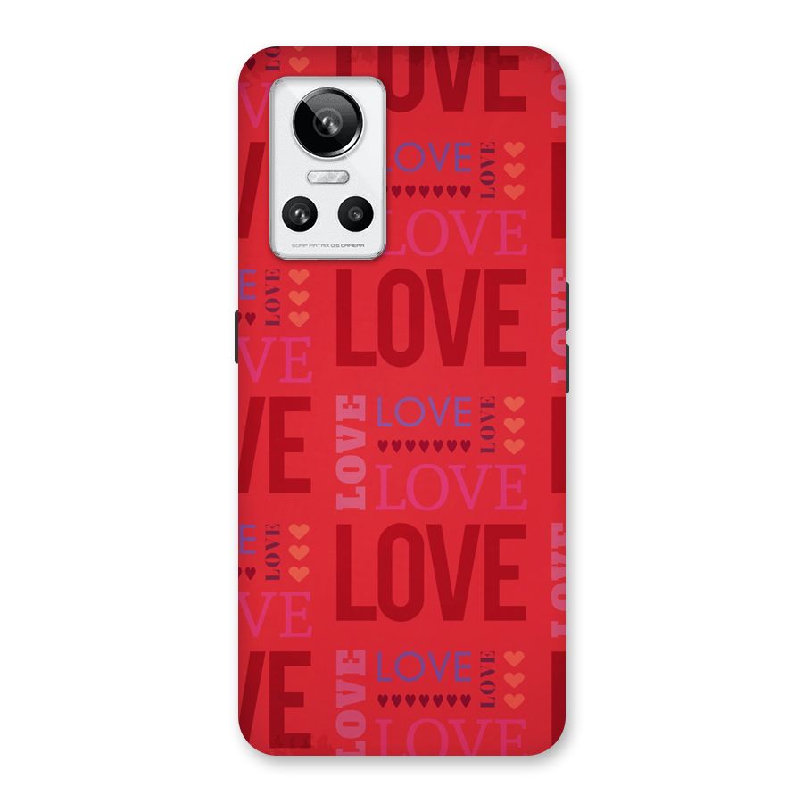 Love Pattern Back Case for Realme GT Neo 3