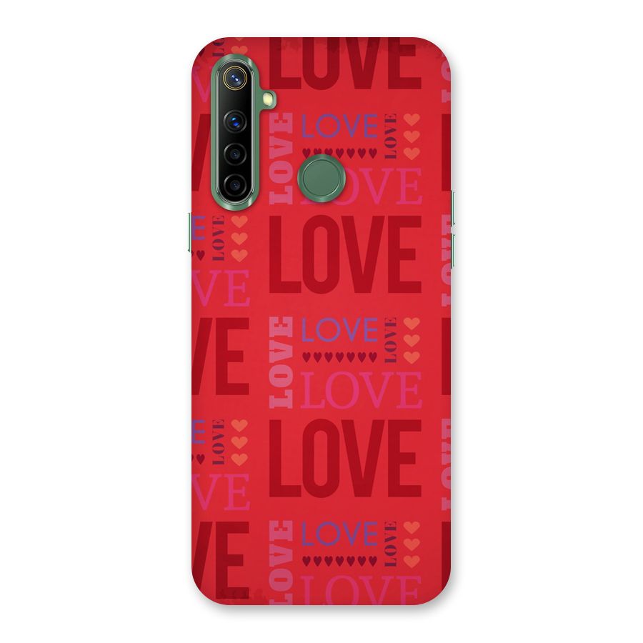 Love Pattern Back Case for Realme Narzo 10