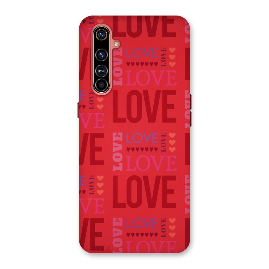 Love Pattern Back Case for Realme X50 Pro