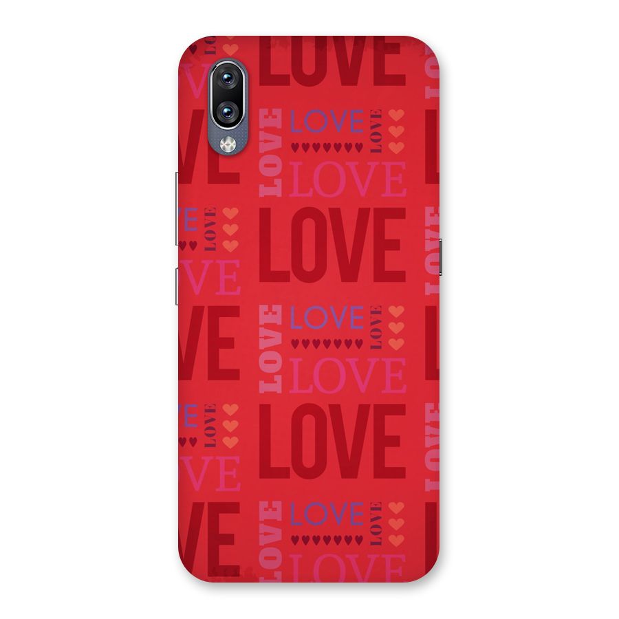 Love Pattern Back Case for Vivo NEX