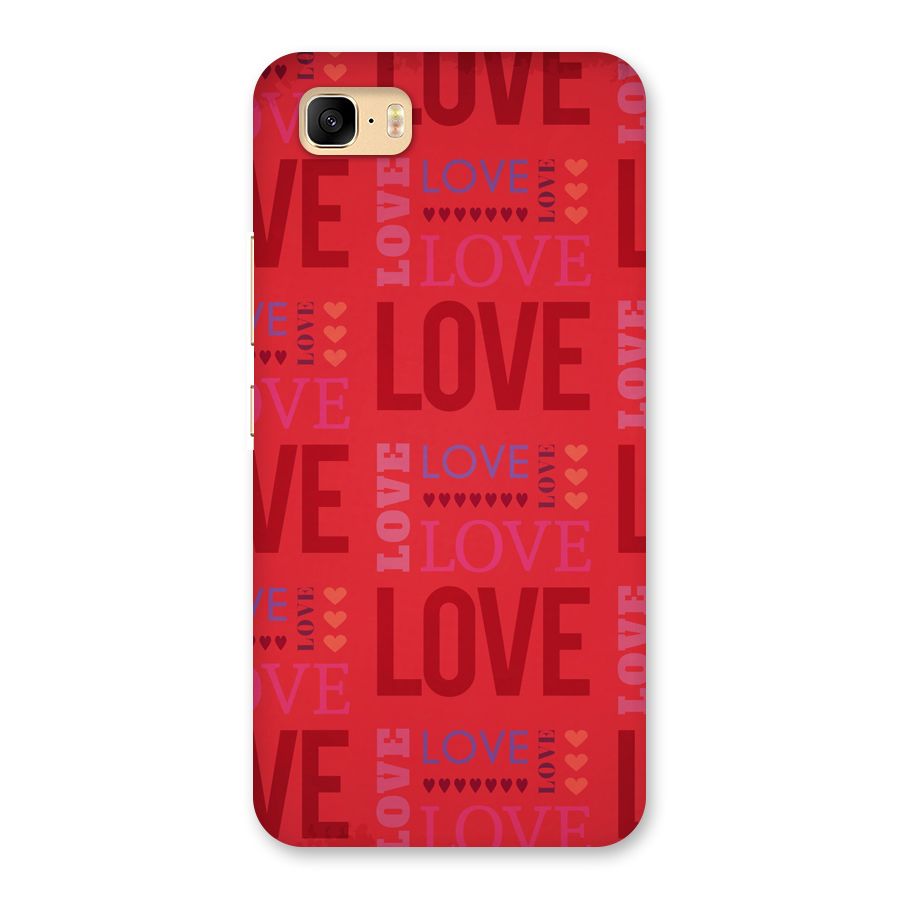 Love Pattern Back Case for Zenfone 3s Max