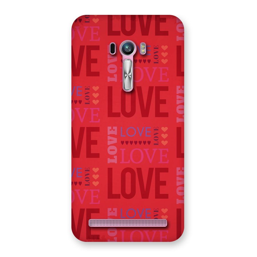 Love Pattern Back Case for Zenfone Selfie