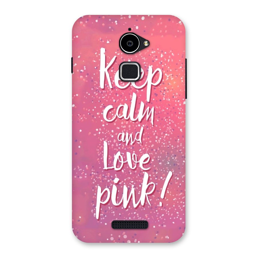 Love Pink Back Case for Coolpad Note 3 Lite