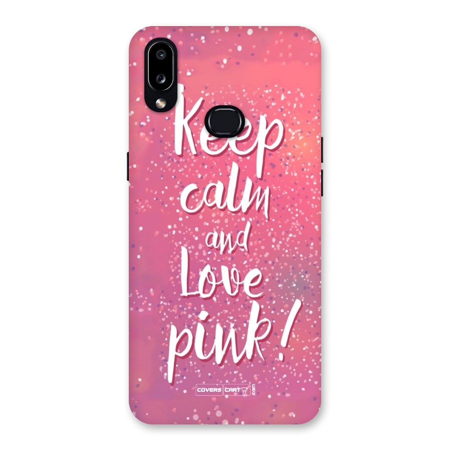Love Pink Back Case for Galaxy A10s