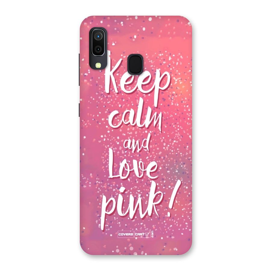 Love Pink Back Case for Galaxy A30