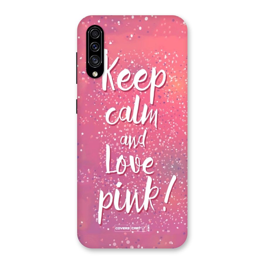 Love Pink Back Case for Galaxy A30s
