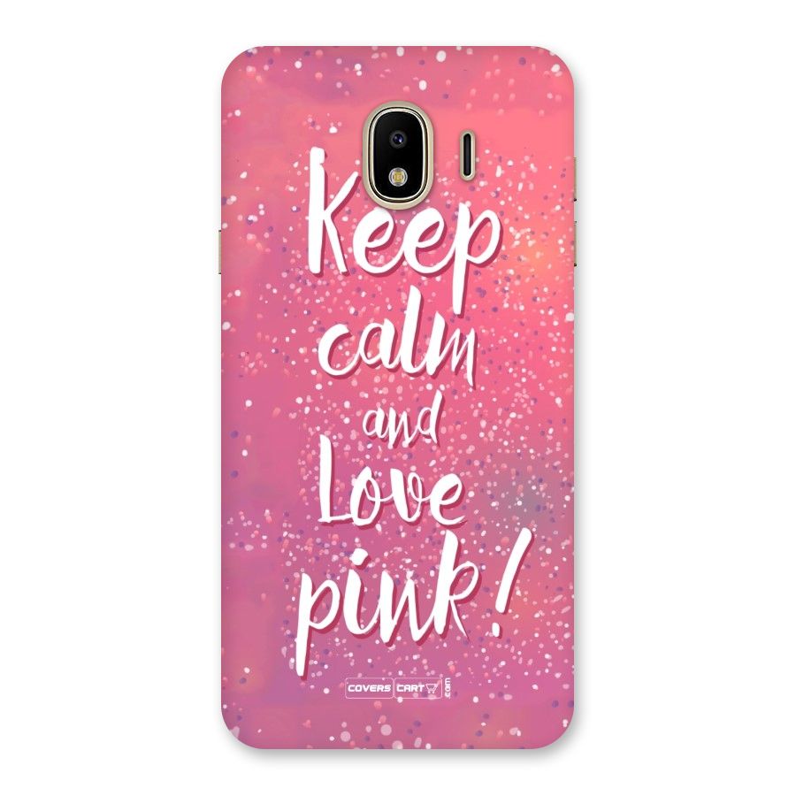 Love Pink Back Case for Galaxy J4