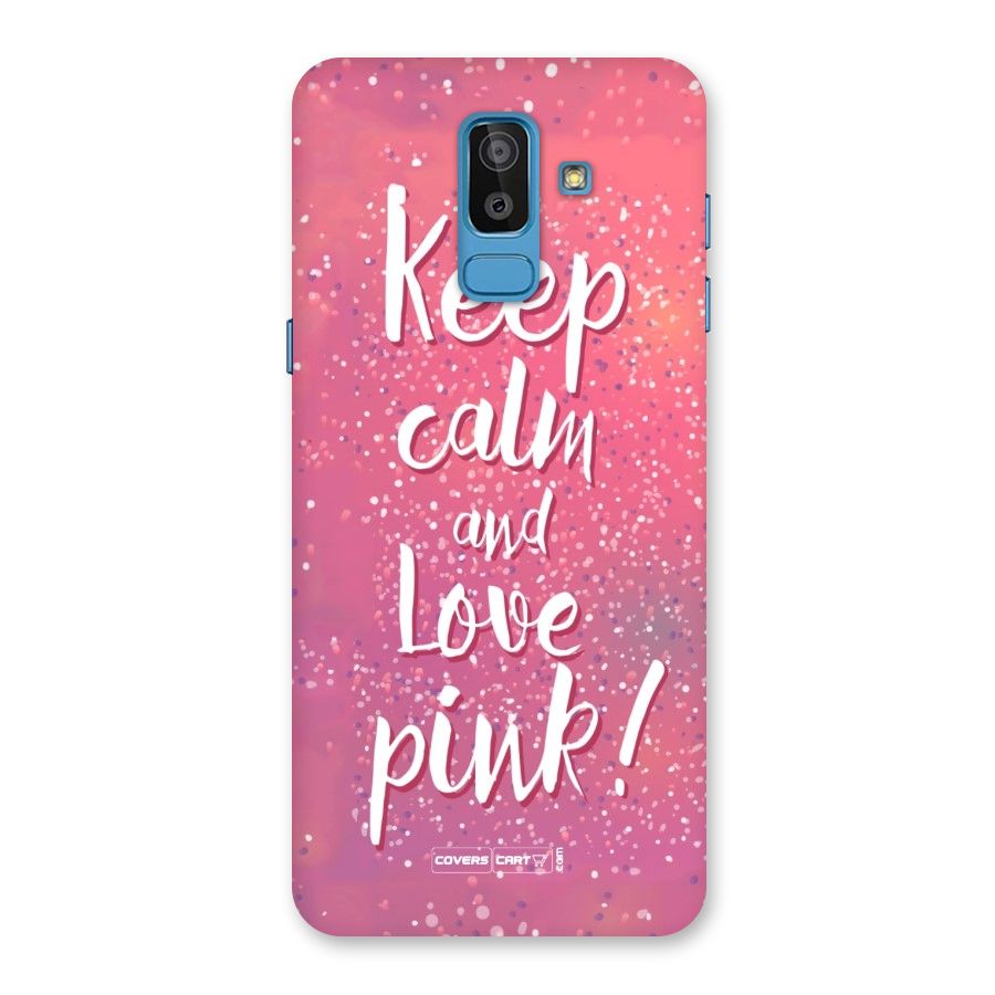 Love Pink Back Case for Galaxy J8
