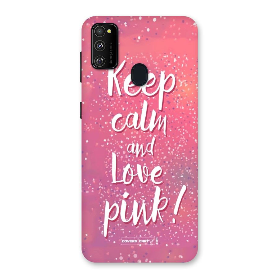 Love Pink Back Case for Galaxy M30s