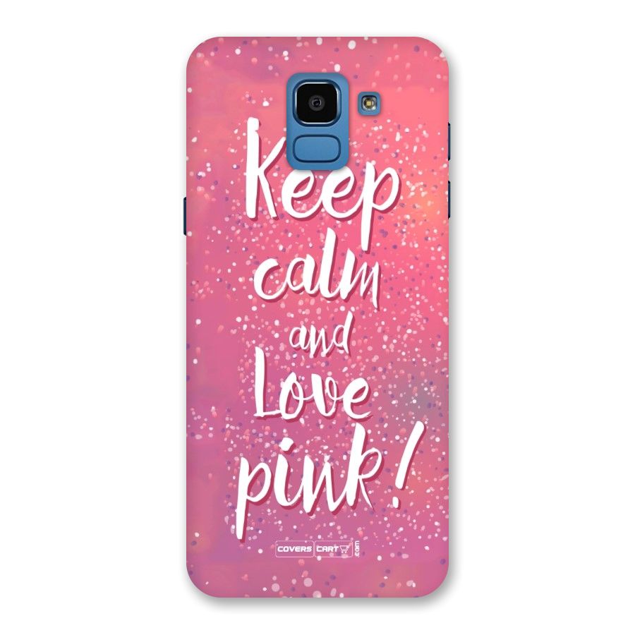 Love Pink Back Case for Galaxy On6