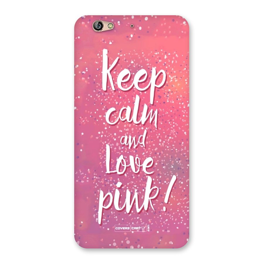 Love Pink Back Case for Gionee S6