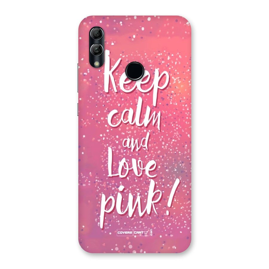 Love Pink Back Case for Honor 10 Lite