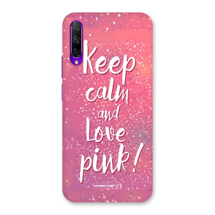 Love Pink Back Case for Honor 9X Pro