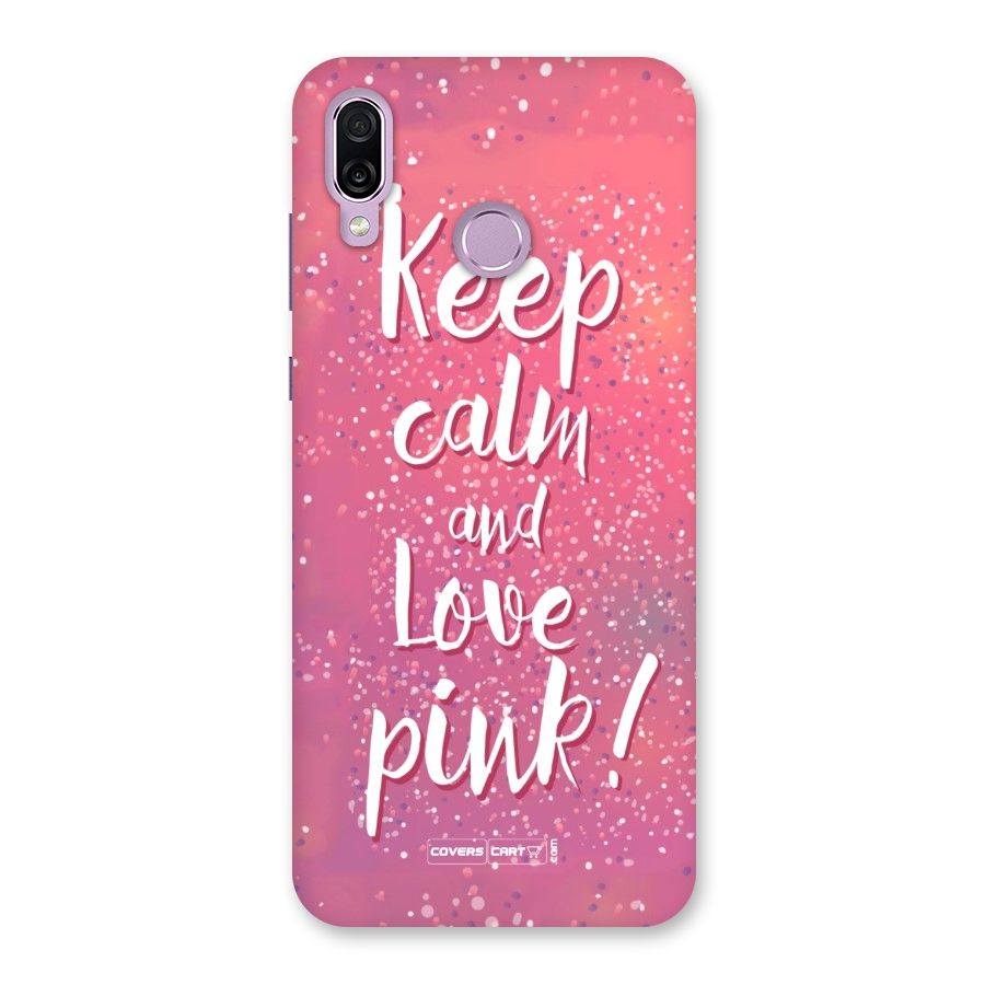 Love Pink Back Case for Honor Play