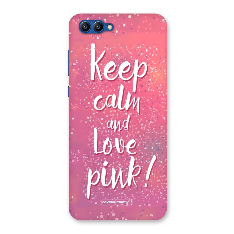 Love Pink Back Case for Honor View 10