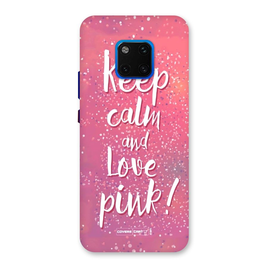 Love Pink Back Case for Huawei Mate 20 Pro