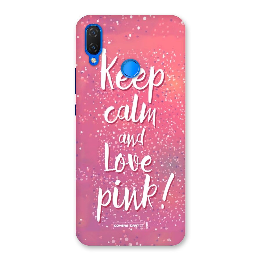 Love Pink Back Case for Huawei P Smart+