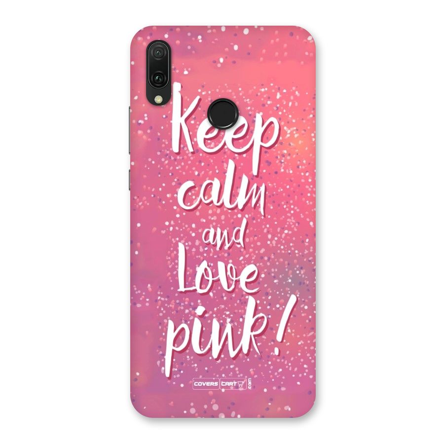 Love Pink Back Case for Huawei Y9 (2019)