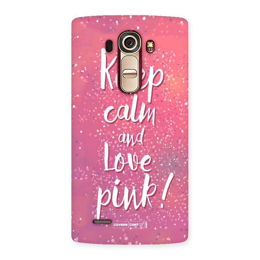 Love Pink Back Case for LG G4