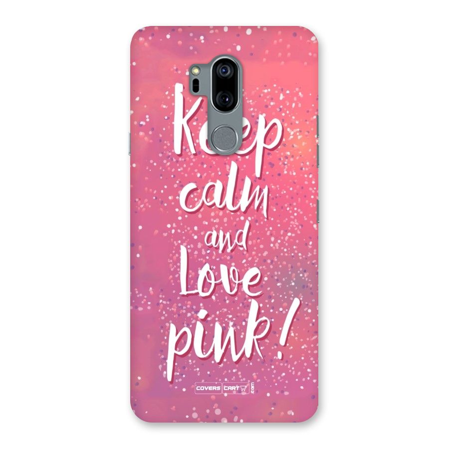 Love Pink Back Case for LG G7