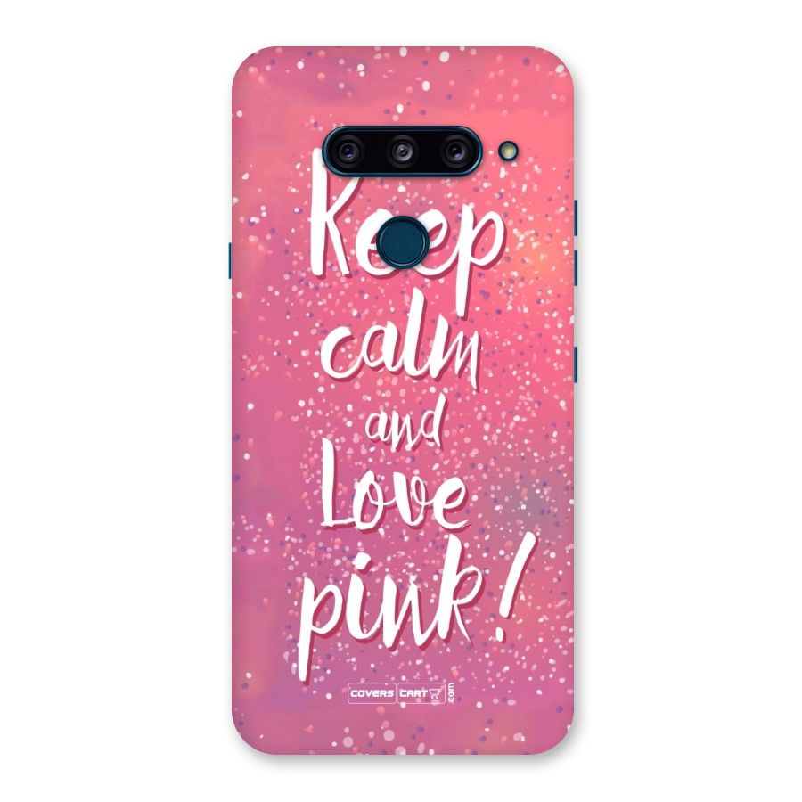 Love Pink Back Case for LG  V40 ThinQ