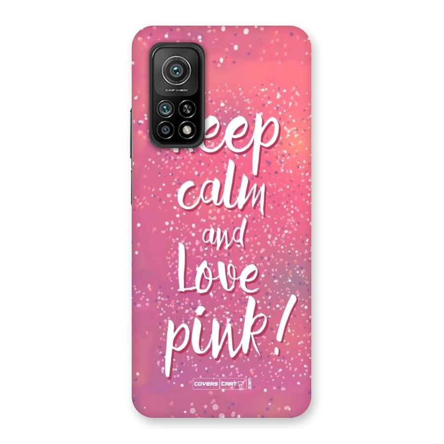 Love Pink Back Case for Mi 10T 5G