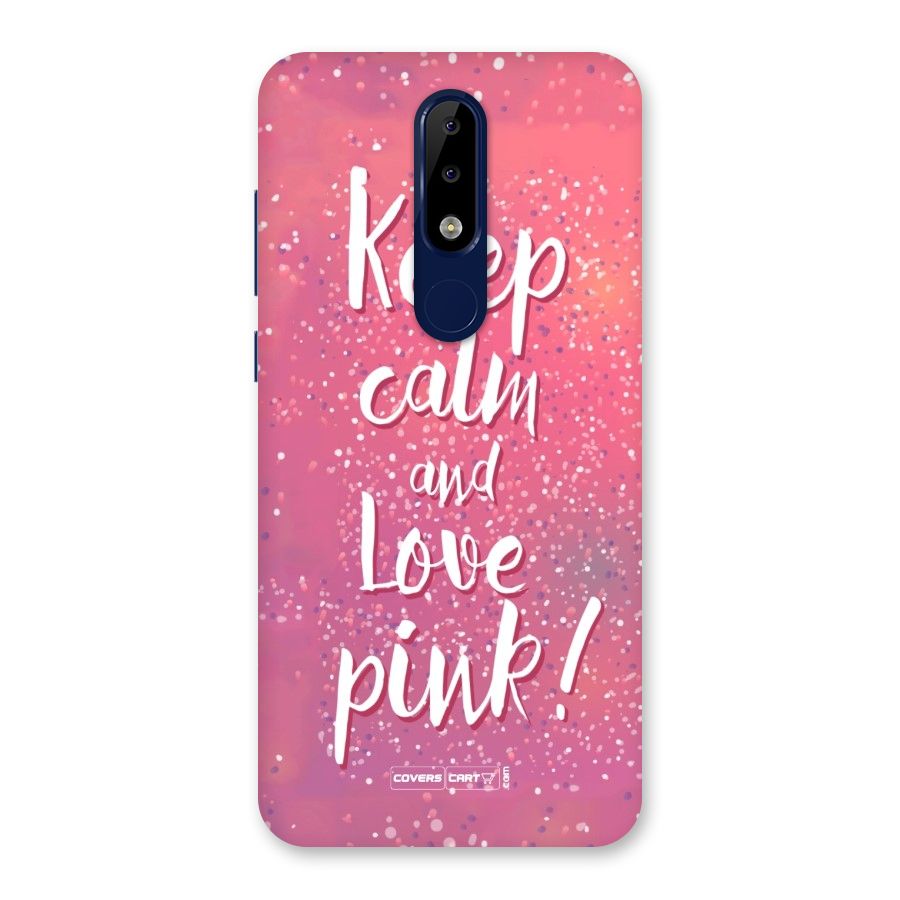 Love Pink Back Case for Nokia 5.1 Plus