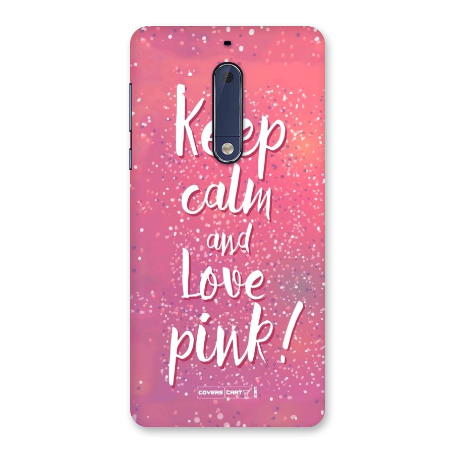 Love Pink Back Case for Nokia 5