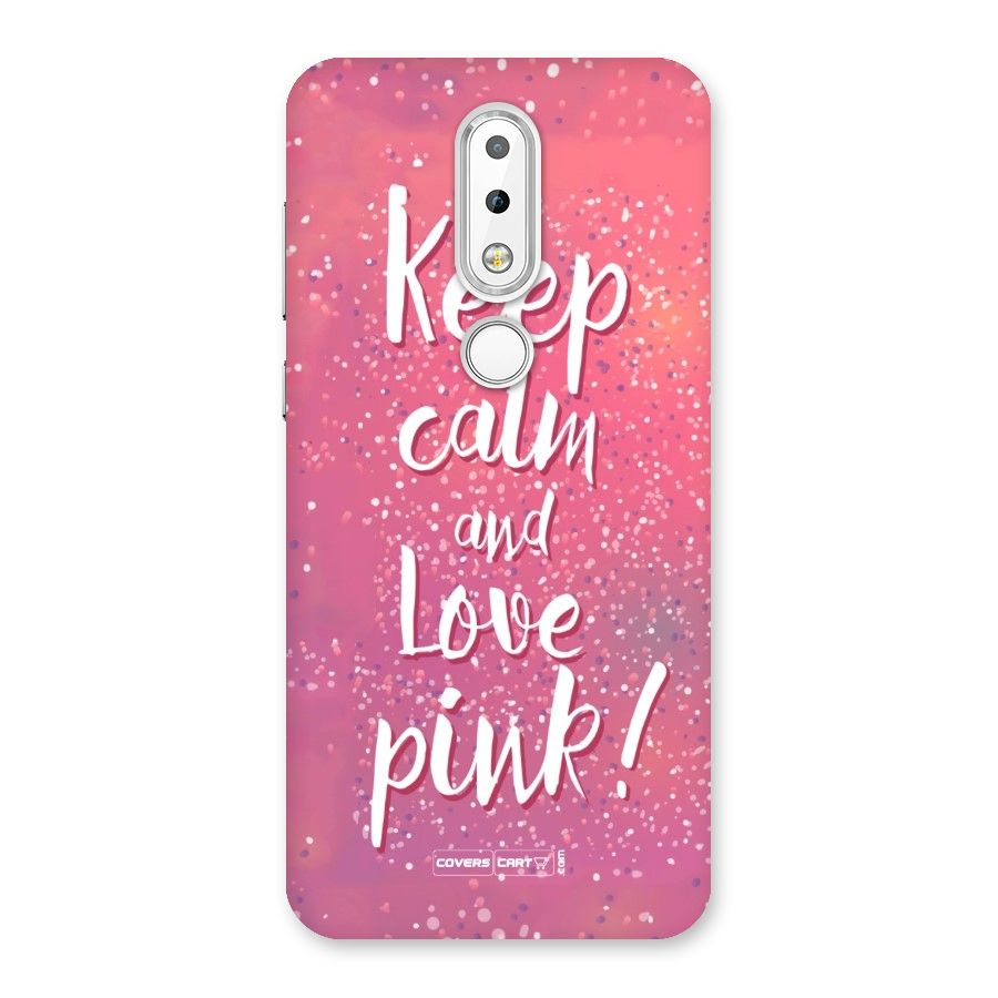 Love Pink Back Case for Nokia 6.1 Plus