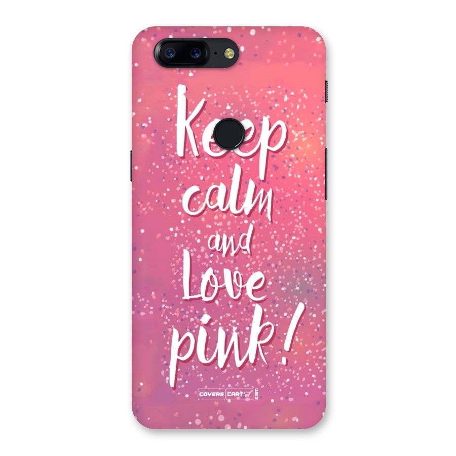 Love Pink Back Case for OnePlus 5T