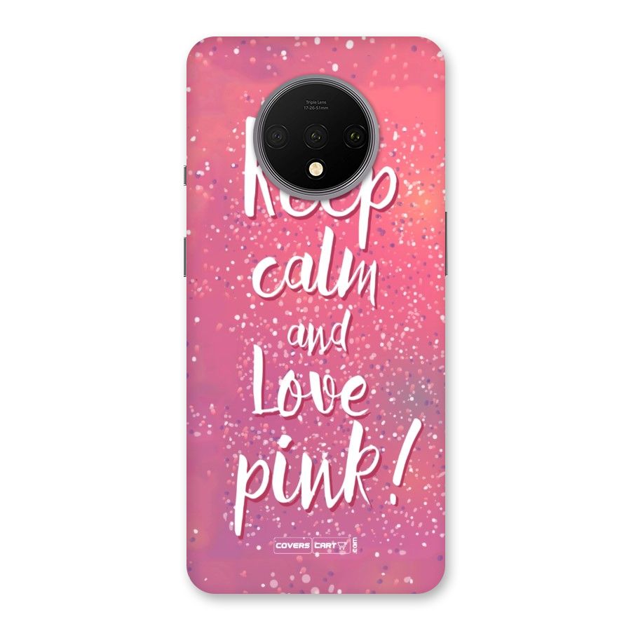 Love Pink Back Case for OnePlus 7T