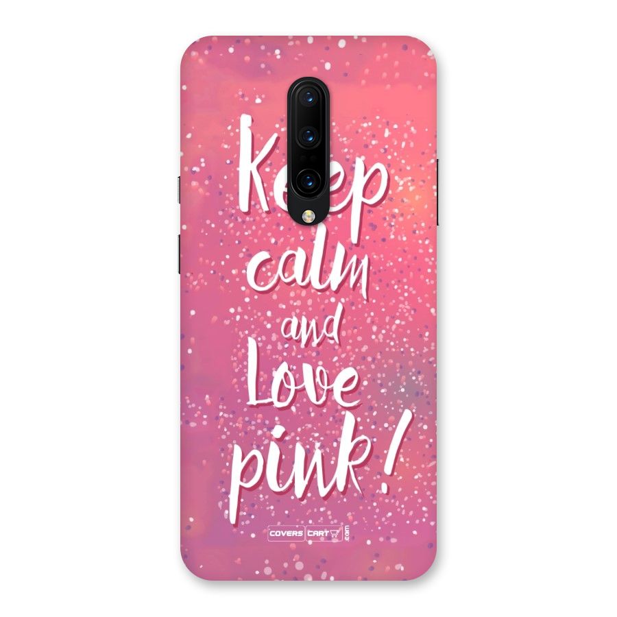 Love Pink Back Case for OnePlus 7 Pro