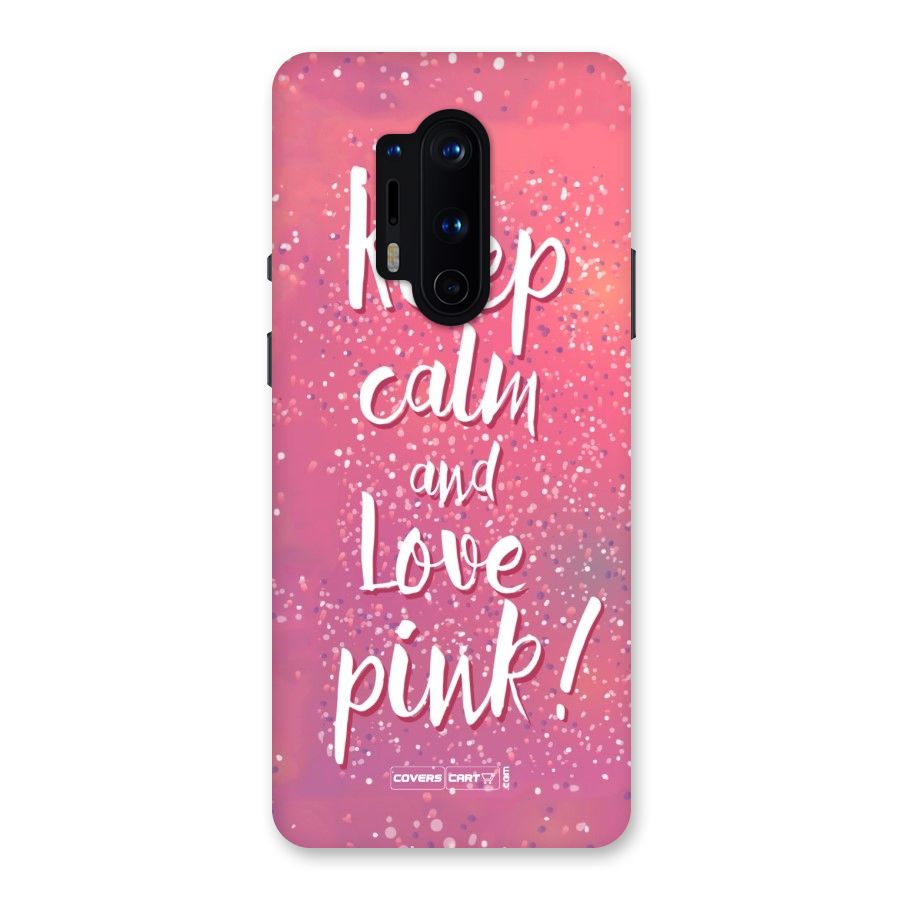 Love Pink Back Case for OnePlus 8 Pro
