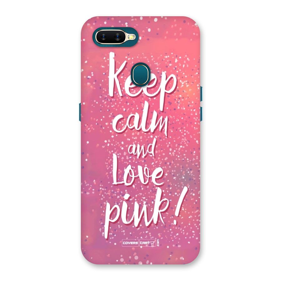 Love Pink Back Case for Oppo A11k