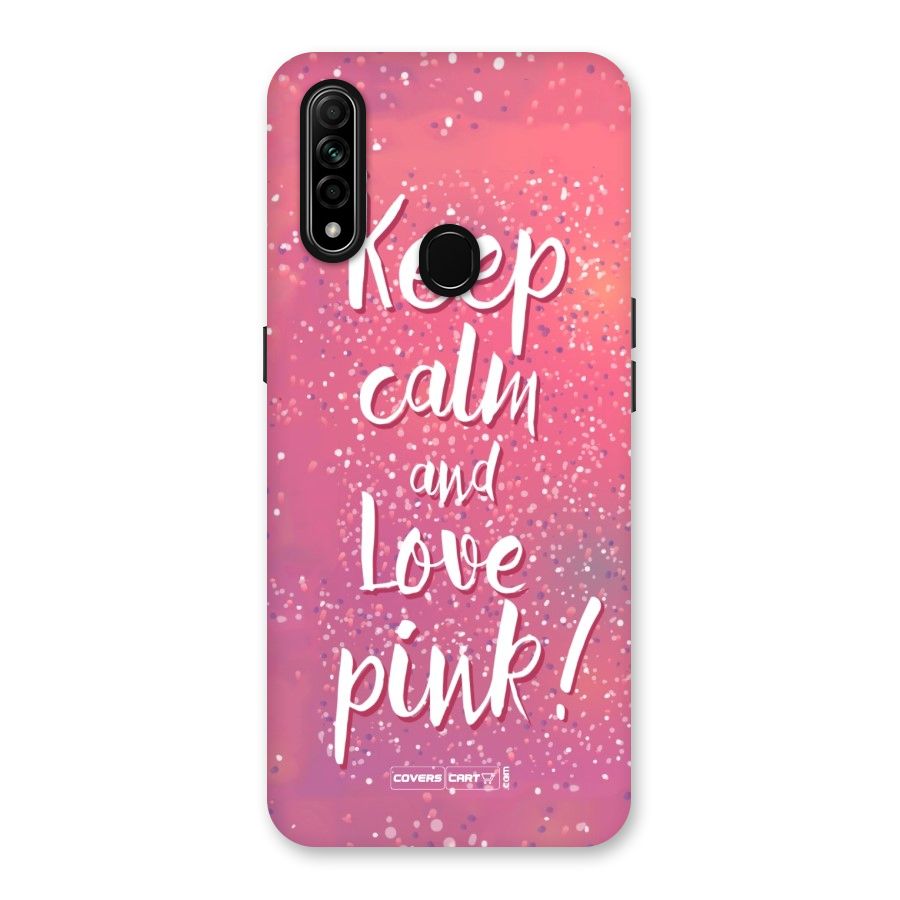Love Pink Back Case for Oppo A31