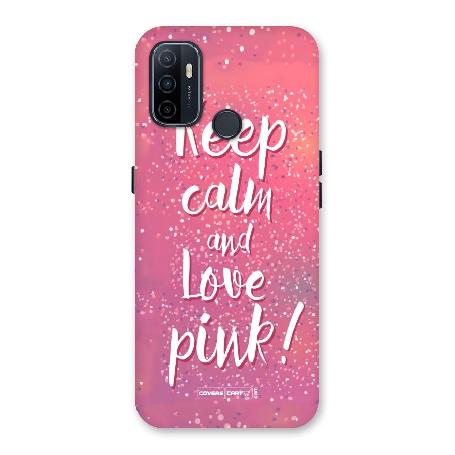 Love Pink Back Case for Oppo A32