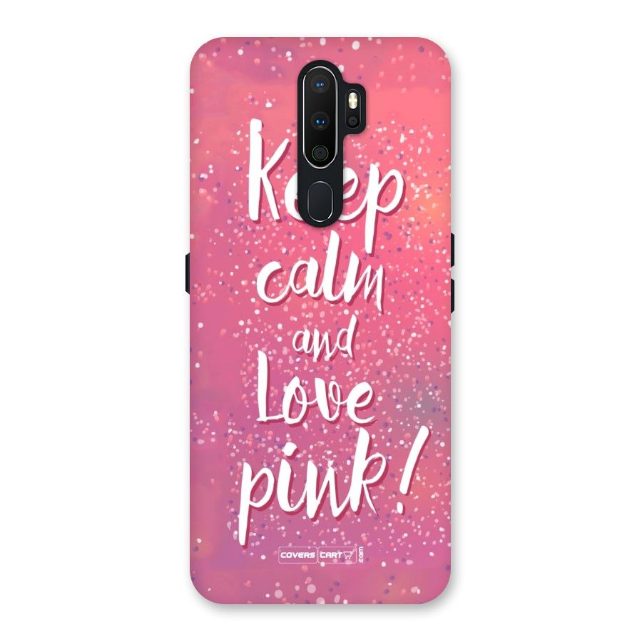 Love Pink Back Case for Oppo A5 (2020)