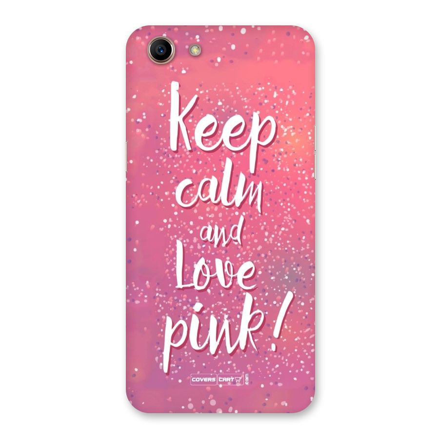 Love Pink Back Case for Oppo A83 (2018)