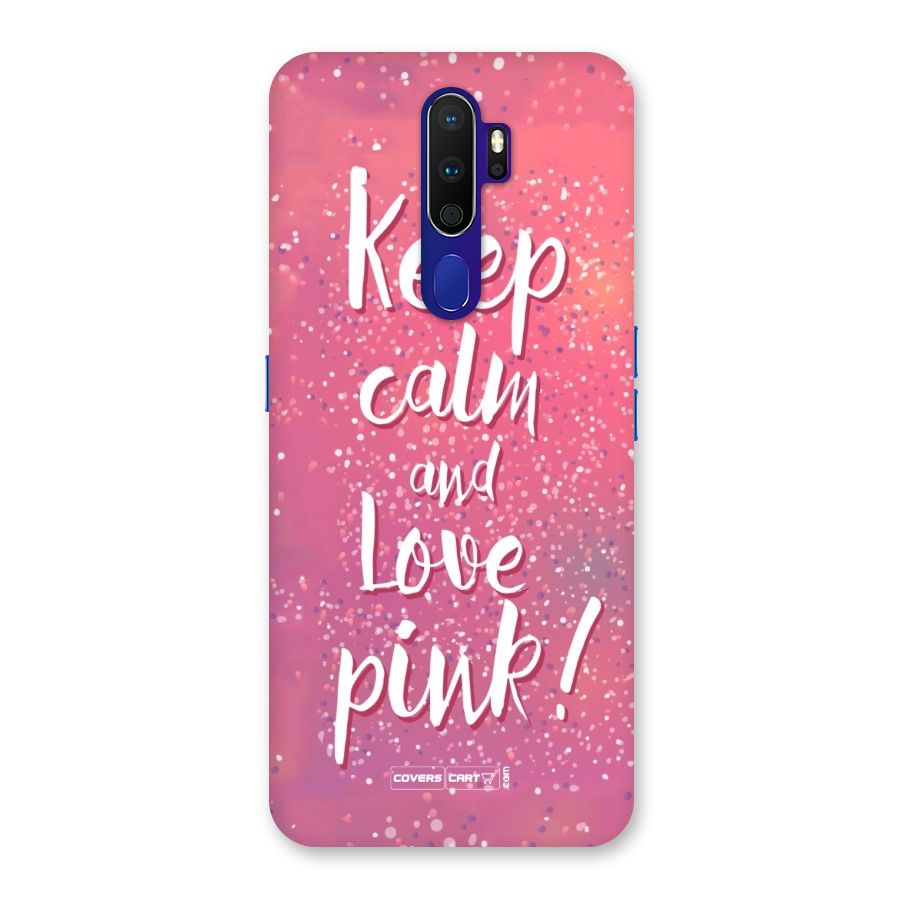 Love Pink Back Case for Oppo A9 (2020)