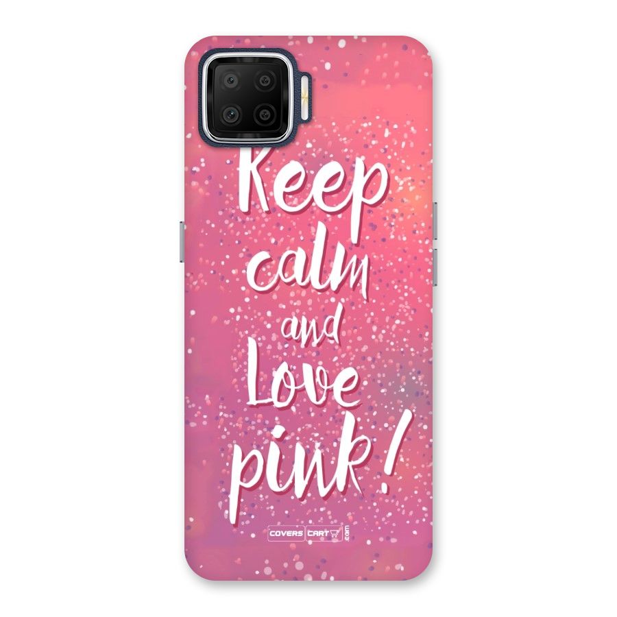 Love Pink Back Case for Oppo F17